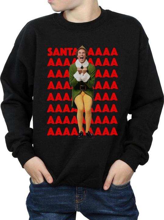 Produktbild Elf Buddy Santa Scream Sweatshirt Jungen (128)