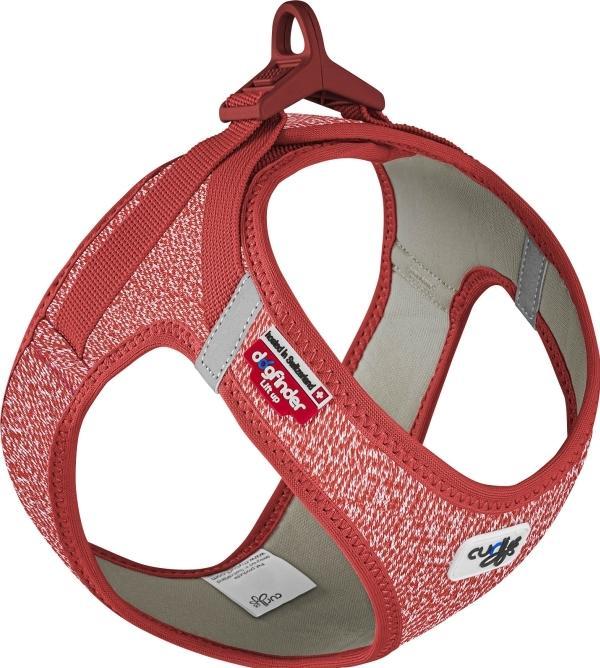 Curli Vest sele Clasp Merino Red S (S, Hund)