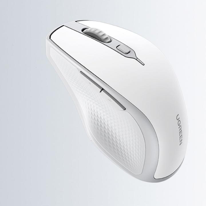 Actual product image Ugreen Wireless mouse MU101 2.4G (White) (Wireless)