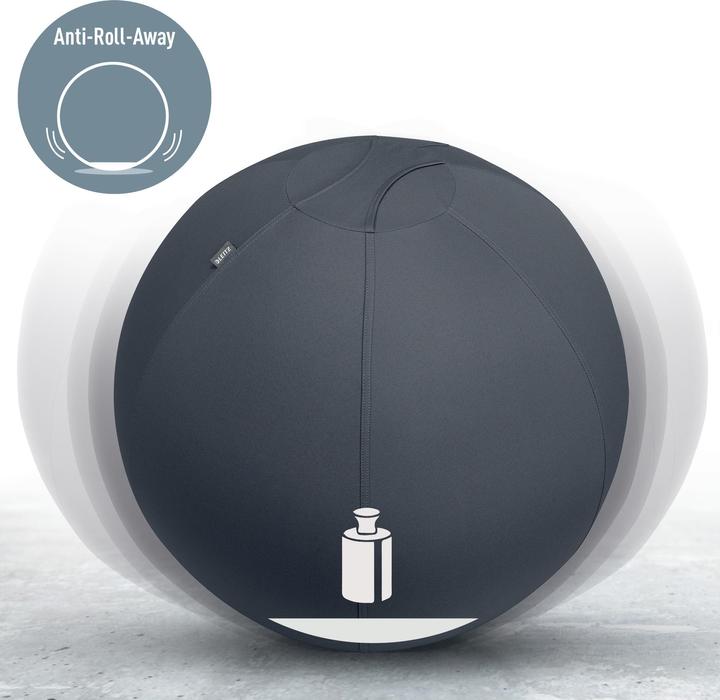 Productafbeelding Leitz Zitbal Active Ø 55cm fluweelgrijs (55 cm)