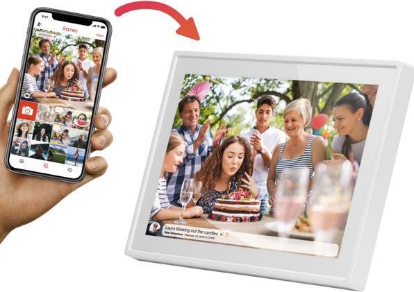 Actual product image Braun Photo DigiFrame 1019 WiFi (10.10", 1280 x 800 pixels)