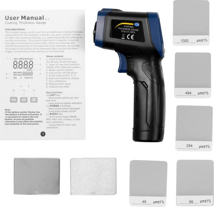 Produktbild PCE Instruments Schichtdickenmessgerät