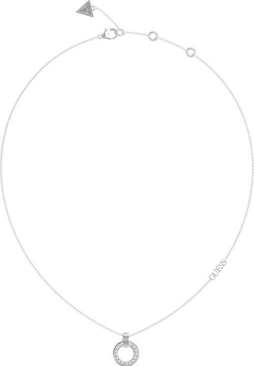 Guess CIRCLE LIGHTS Halskette (Edelstahl, 41 - 46 cm)