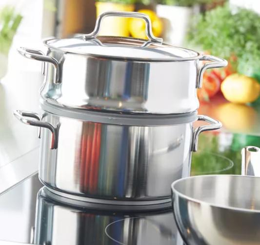 Productafbeelding Demeyere Kookpot Apollo hoog 20 cm (20 cm, Steelpan, Roestvrij staal)