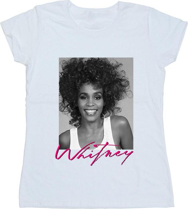Whitney Houston Smile Photograph TShirt (M)