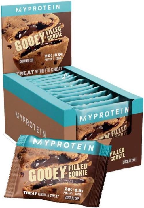 Produktbild MyProtein Protein Filled Cookie (12 x 75g) (Chocolate chip, 12 Stk., 900 g)