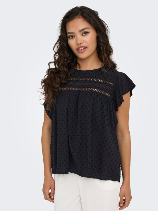Immagine prodotto JdY Locker geschnitten V-Ausschnitt Voluminöser Armschnitt Top Top (XS)