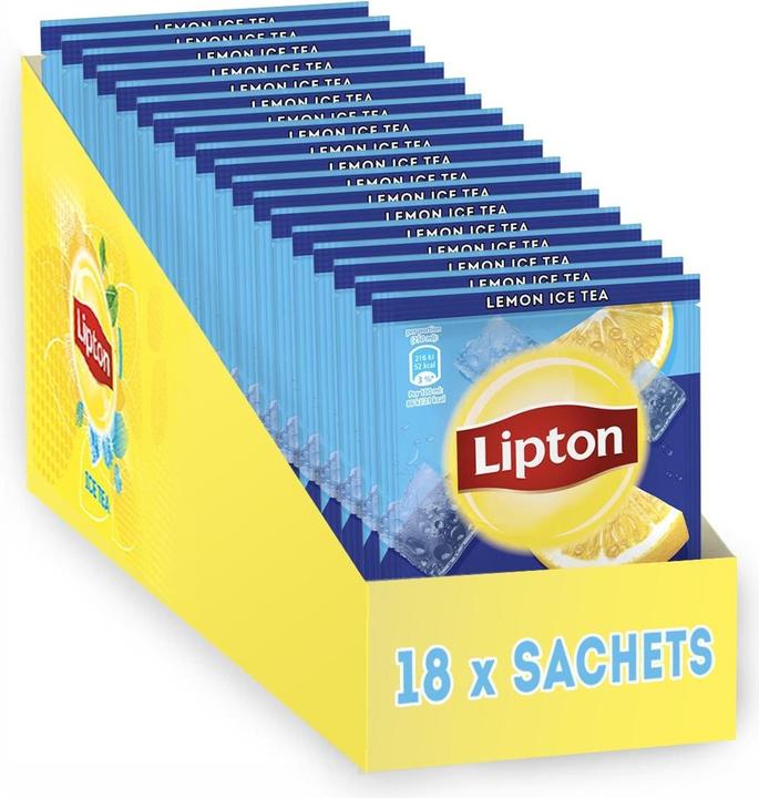 Produktbild Lipton Eistee Pulver Zitrone (18 x 50 cl)