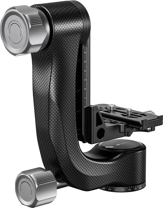 Actual product image Leofoto Gimbal PG-3 made of carbon fibre