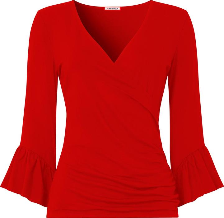Joe Browns Wrap Front Frill Sleeve Top (40)