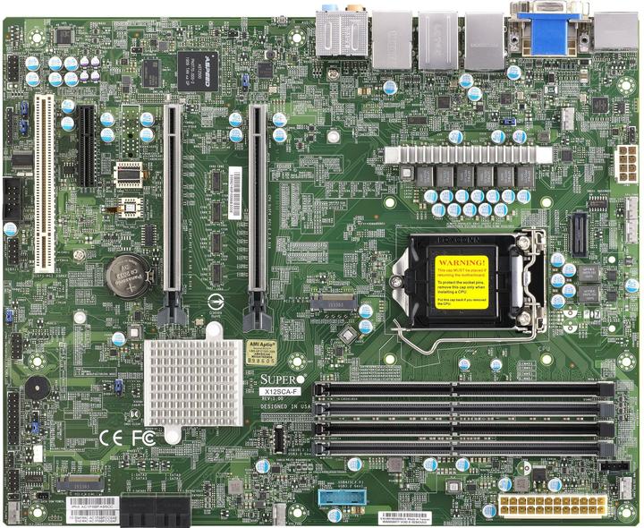 Produktbild Supermicro (NR)X12SCA-F, Intel W480 (LGA 1200, Intel W480, ATX)