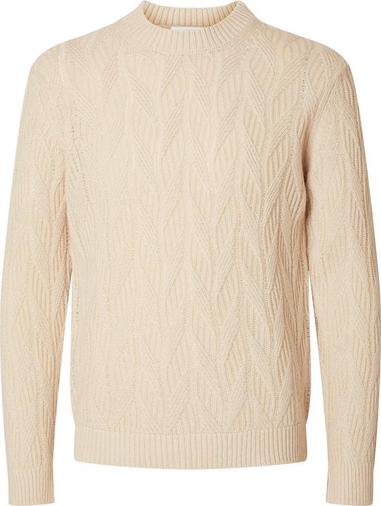 Selected Homme Zopfstrick Strickpullover