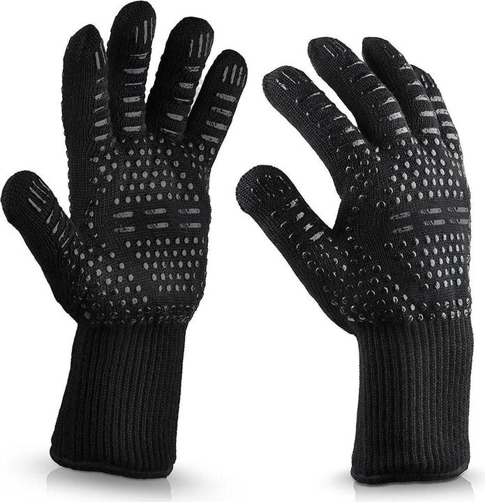 Immagine prodotto Werkstein Hitzebeständige BBQ Grillhandschuhe (Fibre aramidiche, silicone termoresistente)