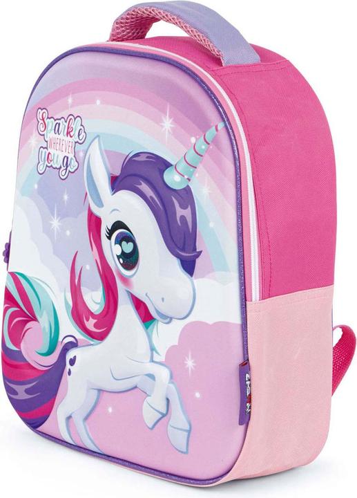 Actual product image 3D Rucksack Einhorn