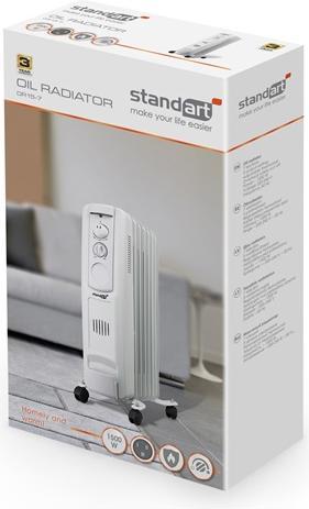 Actual product image Standart OIL RADIATOR OR15-7 1.5KW STANDARD (1500 W)