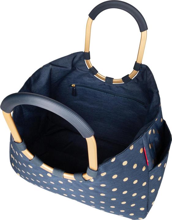 Image du produit reisenthel loopshopper L frame metallic dots blue
