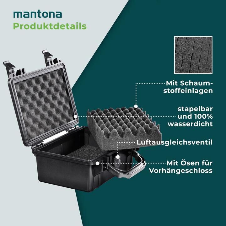 Produktbild mantona Outdoor Schutz-Koffer S (Fotokoffer, 1 l)