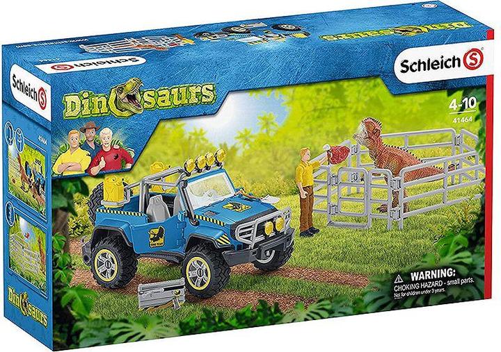 Produktbild Schleich Geländewagen mit Dino-Aussenposten