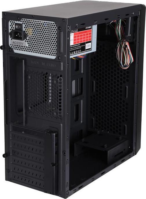 Actual product image Itek Boitier Moyen Tour ATX compatible Winco + alimentation 500W (Noir) (mATX, ATX)