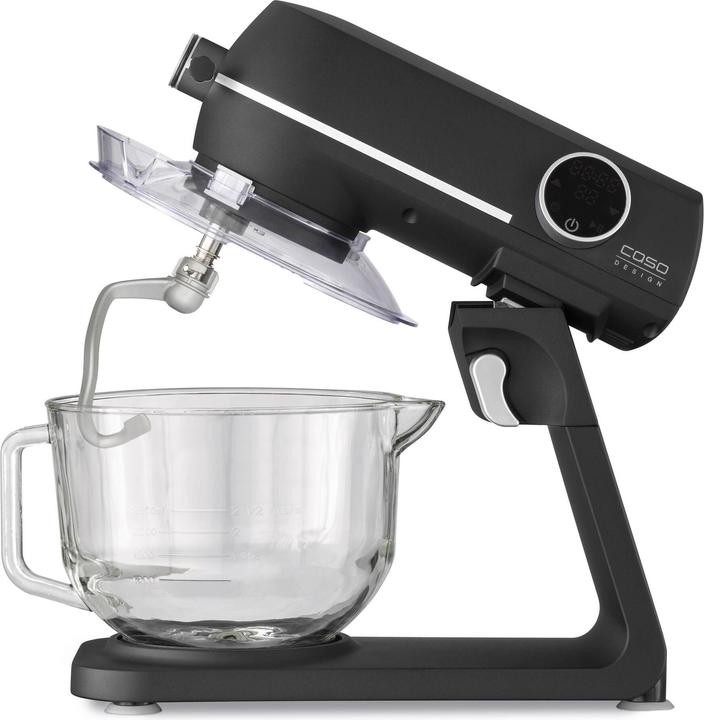 Image du produit Caso Robot de cuisine KM1800 Black G, bol en verre (1800 W)