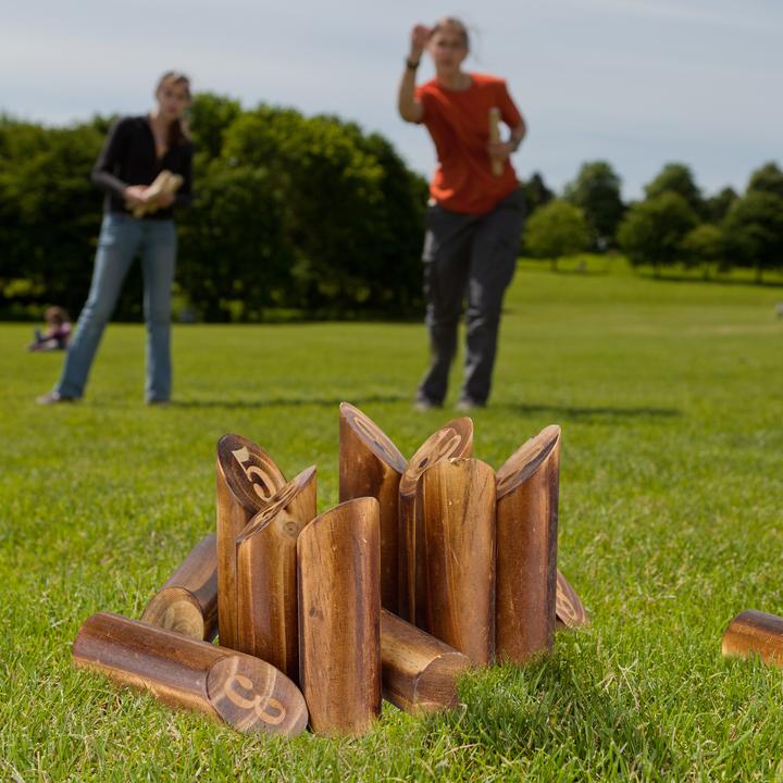 Actual product image Relaxdays Kubb lawn game (1 x, 45 mm)