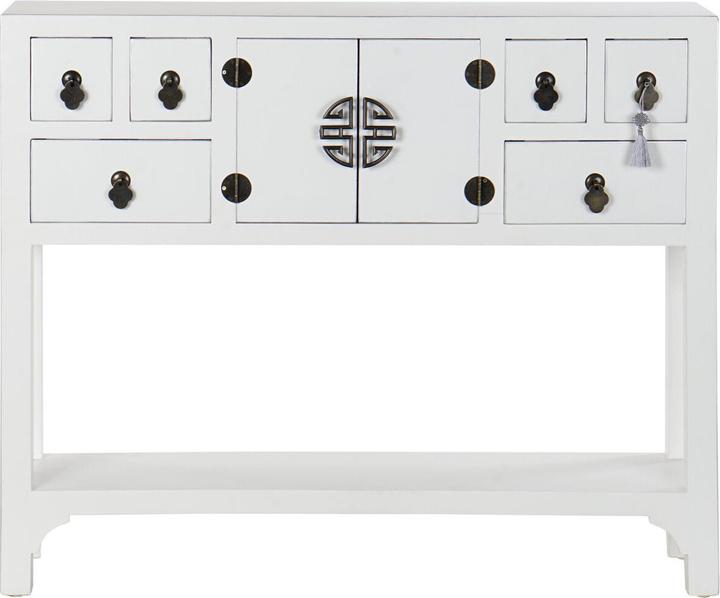 Immagine prodotto DKD Home Decor Console White Silver Fir MDF Wood (95 x 24 x 79 cm)