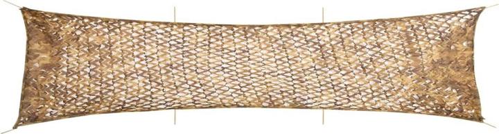 VidaXL Tarnnetz mit Aufbewahrungstasche 613x138 cm Sandfarbe