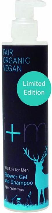 Actual product image i+m Naturkosmetik Wild Life for Men Shower Gel & Shampoo (250 ml)