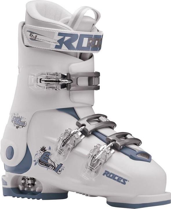 Roces Buty narciarskie Idea Free biało-niebieskie 450492 23 36-40 (23, 24, 25, 26, 27, 28, 29, 30, 31, 32, 33, 34, 35)