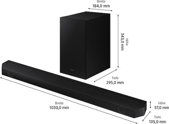Image du produit Samsung HW-Q610B/ZG (360 W, 3.1.2 Canal)
