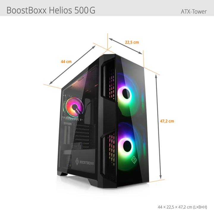 Image du produit CSL Gaming PC M11010H (AMD Ryzen 5 8400F, 16 Go, 1000 Go, GeForce RTX 4060)