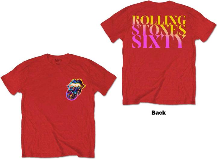Produktbild The Rolling Stones Sixty Gradient Text (M)