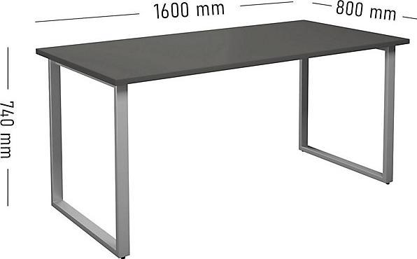 Produktbild kaiserkraft Mehrzwecktisch DUO-O