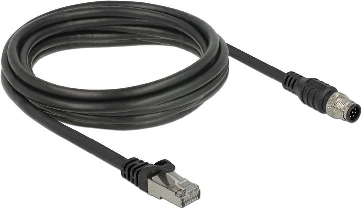 Image du produit Delock Câble patch : S/FTP 3m noir (S/FTP, CAT5e, 3 m)
