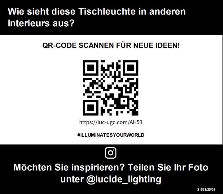 Produktbild Lucide DANZA - Tischlampe - Ø 25 cm - 1xE27 - Mattes Gold / Messing 21528/25/02 (E27)
