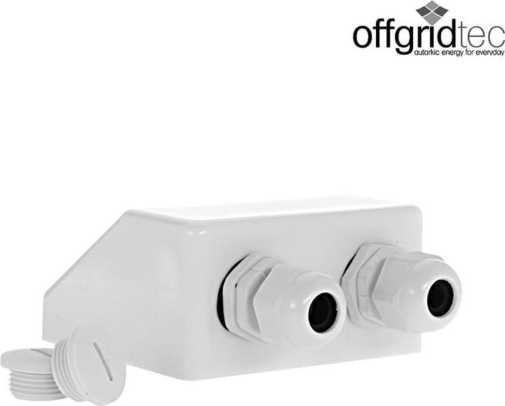 Image du produit Offgridtec Traversée de toit 2 fois Heavy blanc pour câbles de 3 à 12 mm de diamètre
