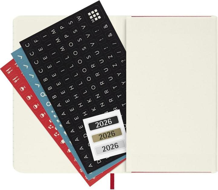 Immagine prodotto Moleskine TAKA 2026 PK SC Scha.Rot (9 x 14 cm, Inglese)