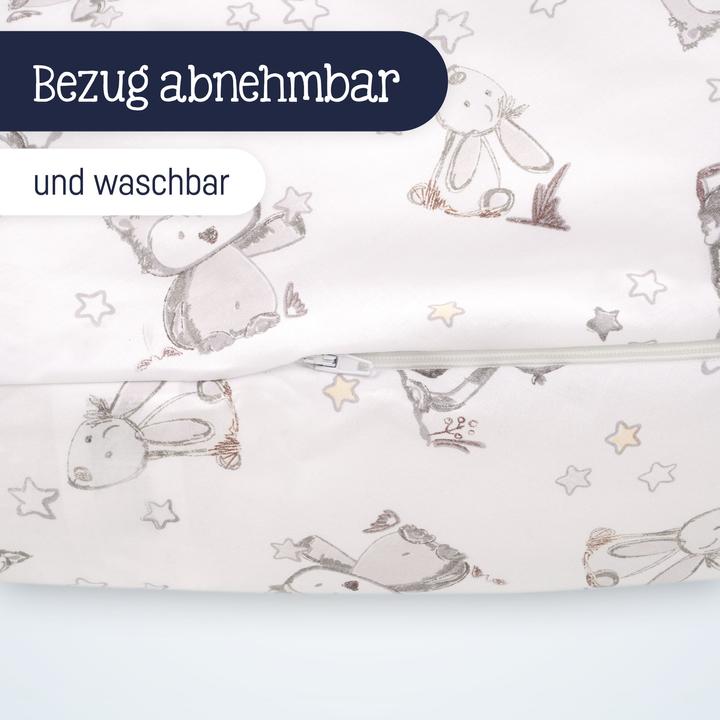 Productafbeelding Julius Zöllner Konijntje en uil borstvoedingskussen (76 cm)