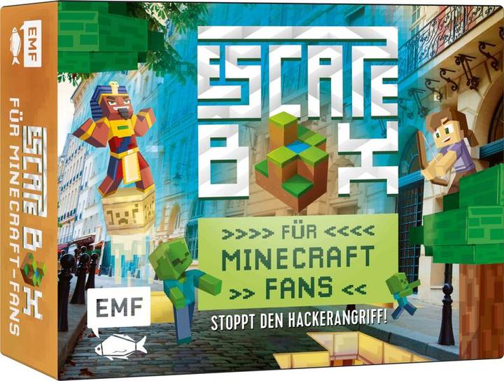Produktbild Die Escape-Box für Minecraft-Fans: Stoppt den Hackerangriff! (Deutsch)