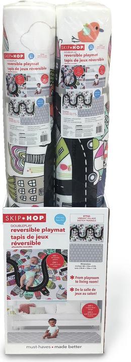 Image du produit Skiphop Tapis de jeu double face (218 x 132 cm) (132 x 218 cm)