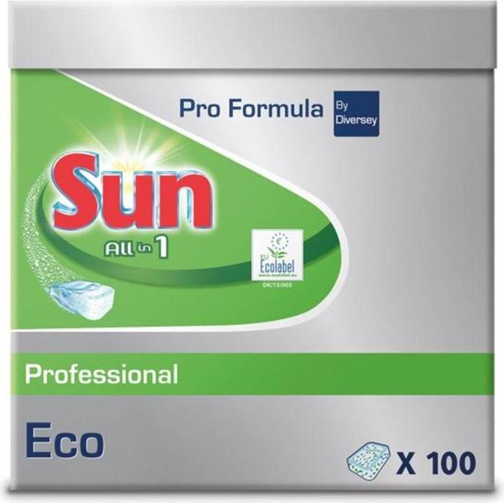 Produktbild Sun Prof.All in 1 Eco 100Stk (Tabs, 100 Waschgänge)