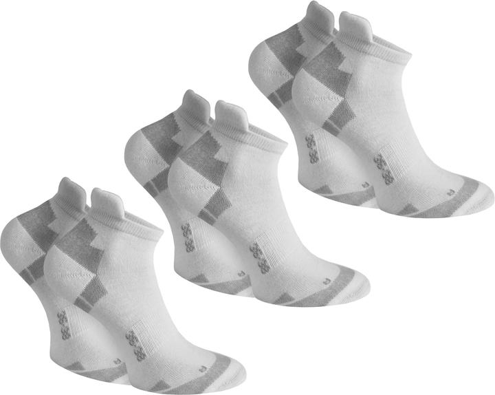 Actual product image Normani 6 pairs of Coolmax sneaker socks with comfort heel (pack of 6, 35 - 38)
