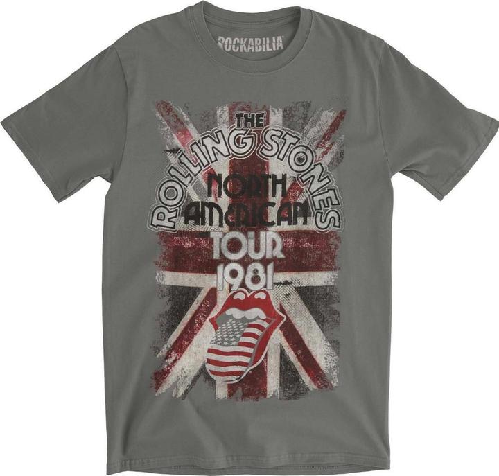 Produktbild The Rolling Stones North American Tour 1981 TShirt (S)