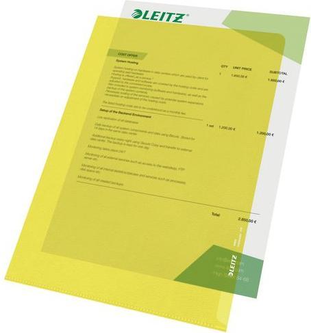 Actual product image Leitz Transparent pockets PP A4 (A4, 100 x)
