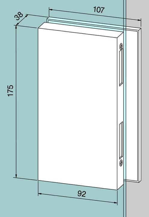 Actual product image Dormakaba Counter box Junior Office Classic