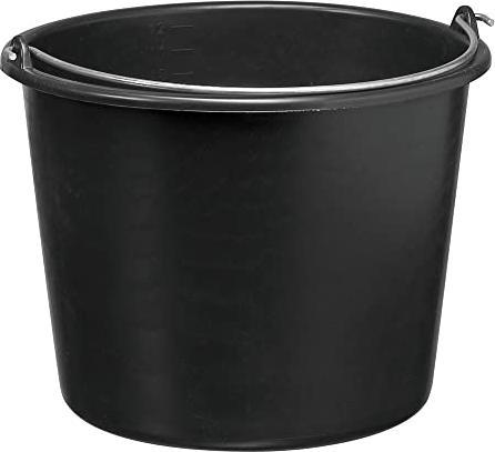 Produktbild Velleman - MAURERKÜBEL - 11 Ltr. - KUNSTSTOFF - SCHWARZ