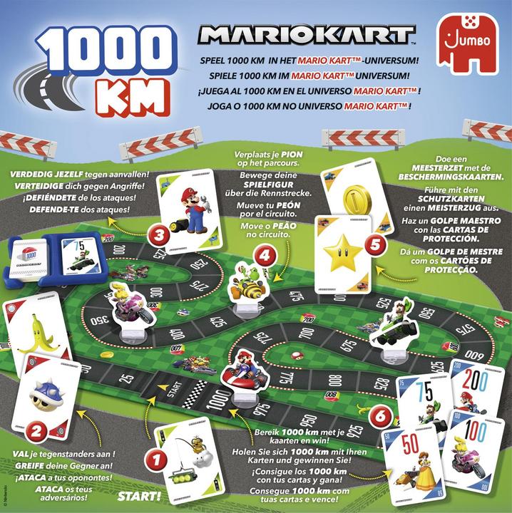 Productafbeelding Jumbo 1000 KM Mario Kart (Duits)