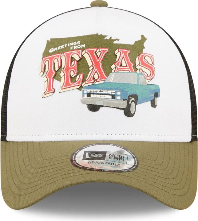 Image du produit New Era Aframe Trucker Greetings From Texas (Salutations des routiers aframe du Texas) (Taille unique)