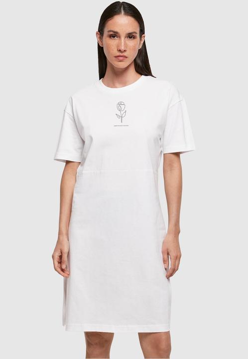 Immagine prodotto Merchcode Donna Primavera - Vestito a tulipano a fiori con spacco oversize - 119081 (4XL)