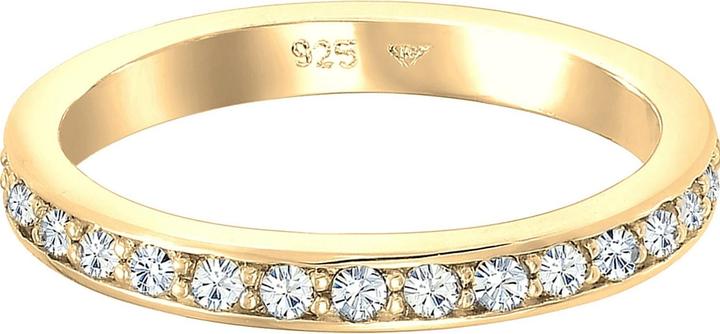 Actual product image Elli Bandring mit Kristallen (54, 925 Silver)